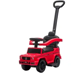 Buddy Toys Odrážedlo Mercedes Benz G350d 3v1 červená / od 2 let / max. nosnost 25 kg