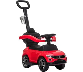 Buddy Toys Odrážedlo VW T-ROC 3v1 červená / od 2 let / max. nosnost 25 kg
