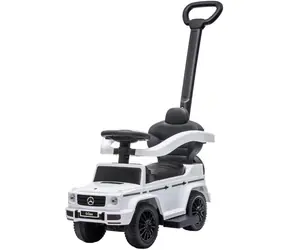 Buddy Toys Odrážedlo Mercedes Benz G350d 3v1 bílá / od 2 let / max. nosnost 25 kg