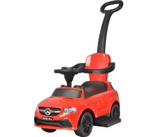 Buddy Toys Odrážedlo Mercedes Benz GLE 3v1 červená / od 2 let / max. nosnost 23 kg