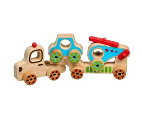 Lucy & Leo Můj první kamion dřevěná skládačka / 4 díly / od 3 let