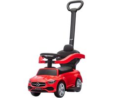 Buddy Toys Odrážedlo Mercedes Benz C-Class 3v1 červená / od 2 let