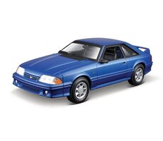 Maisto - ASSEMBLY LINE 1993 Ford Mustang SVT Cobra, metal modrá, 1:24