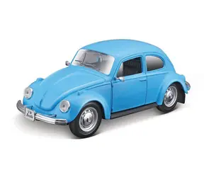 Maisto - Volkswagen Beetle, světle modrá, 1:24
