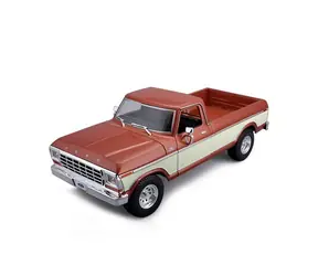 Maisto - 1979 Ford F150 Pick-up, metal hnědá, krémová, 1:18