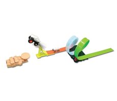 Maisto - Cyber Racers set, Micro Monster spin and smash