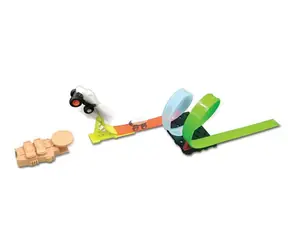Maisto - Cyber Racers set, Micro Monster spin and smash