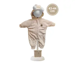 Llorens M844-03 obleček pro panenku miminko NEW BORN velikosti 43–44 cm / od 3 let