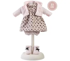 Llorens P33-144 obleček pro panenku velikosti 33 cm / od 3 let