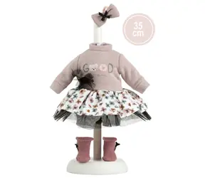 Llorens P535-49 obleček pro panenku velikosti 35 cm s doplňky / od 3 let