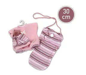 Llorens VRN30-006 obleček pro panenku miminko velikosti 30 cm / od 3 let