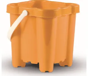 Androni Kyblík hrad 4 věže oranžová / výška 16 cm / od 12 měsíců