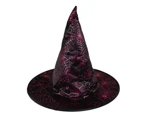 Rappa Dětský klobouk fialový čarodějnice/Halloween