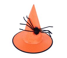 Rappa Klobouk čarodějnice s pavoukem pro dospělé