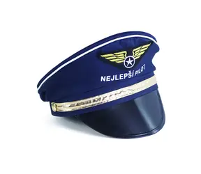 Rappa Dětská čepice s nápisem nejlepší pilot