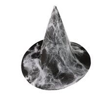 Rappa Klobouk čarodějnice s pavučinou pro dospělé