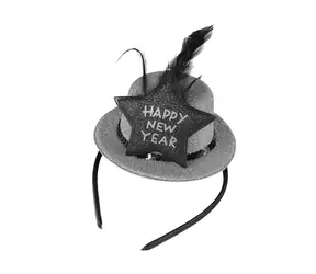 Rappa Čelenka s mini kloboučkem Happy New Year