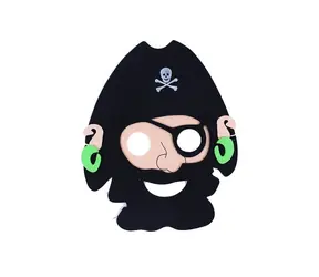 Rappa Maska pirátská 2 ks