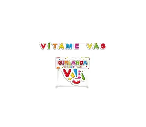 Rappa Girlanda papírová - VÍTÁME VÁS