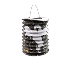 Rappa Lampion černý Halloween duch 15 cm