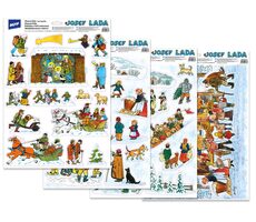 Rappa Okenní fólie vánoce Josef Lada VA019