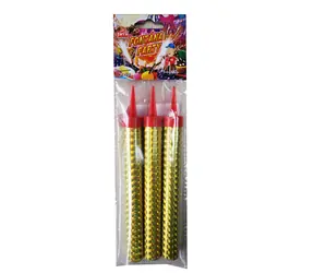 Rappa Fontána párty zlatá 12cm, 3ks v sáčku