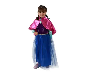 Rappa Dětský kostým princezna zimní království Anička DELUXE (M) e-obal
