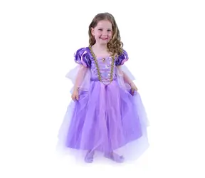 Rappa Dětský kostým princezna Fialka (M)