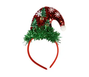 Rappa Vánoční čelenka Santa