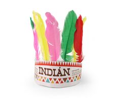 Rappa Indiánská čelenka s českým potiskem