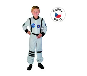 MaDe 03956 - Šaty na karneval - kosmonaut, 120-130 cm
