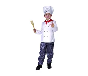 MaDe 03960 - Šaty na karneval - kuchař, 130-140 cm