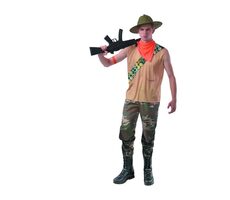 MaDe 09167 - Šaty na karneval - myslivec, M (52-54)