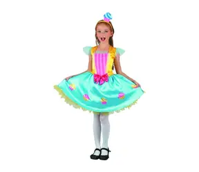 MaDe 09404 - Šaty na karneval - cupcake,  130 - 140 cm
