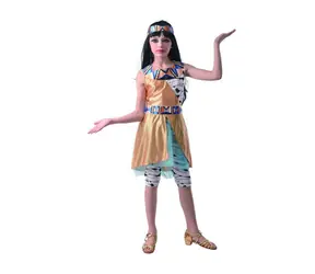 MaDe 09528 - Šaty na karneval - Kleopatra,  110 - 120 cm
