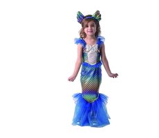 MaDe 09747 - Šaty na karneval - mořská panna, 80 - 92 cm