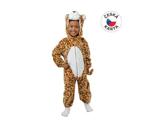 MaDe Šaty na karneval - leopard, 80-92cm