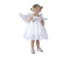 MaDe 50154 - Kostým na karneval - Andílek, 92-104 cm