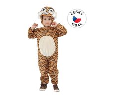 MaDe 55598 - Kostým na karneval Tygřík, 92-104cm