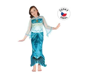 MaDe 82419 - Kostým na karneval Mořská panna, 120-130cm