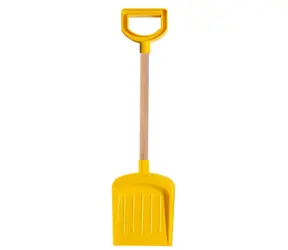 Androni Lopata s dřevěnou násadou a rukojetí žlutá / délka 53 cm / od 12 měsíců