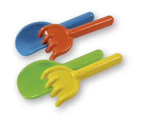 Androni Lopatka a hrabičky na písek mix barev / 18 cm / od 12 měsíců