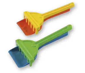 Androni Lopatka a hrabičky na písek mix barev / 26 cm / od 12 měsíců