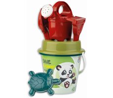 Androni RECYKLACE Sada na písek les s konvičkou střední / od 12 měsíců