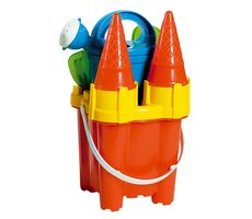 Androni Sada na písek hrad červená / výška 29 cm / od 12 měsíců