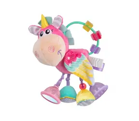 Playgro - Chrastítko jednorožec růžový / od 3 měsíců