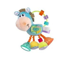 Playgro - Chrastítko oslík modrý / od 3 měsíců