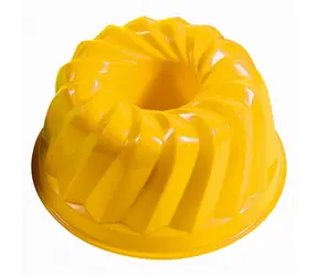 Androni Tvořítko na písek bábovka žlutá / průměr 12 cm / od 12 měsíců