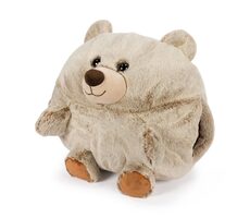 Cozy Noxxiez Medvěd - hřejivý plyšový polštář 3 v 1 / od 0 let