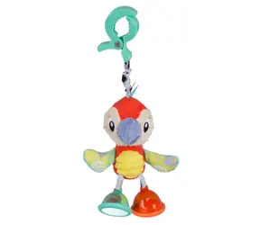 Playgro - Závěsný papoušek s klipem / od 0+ roku